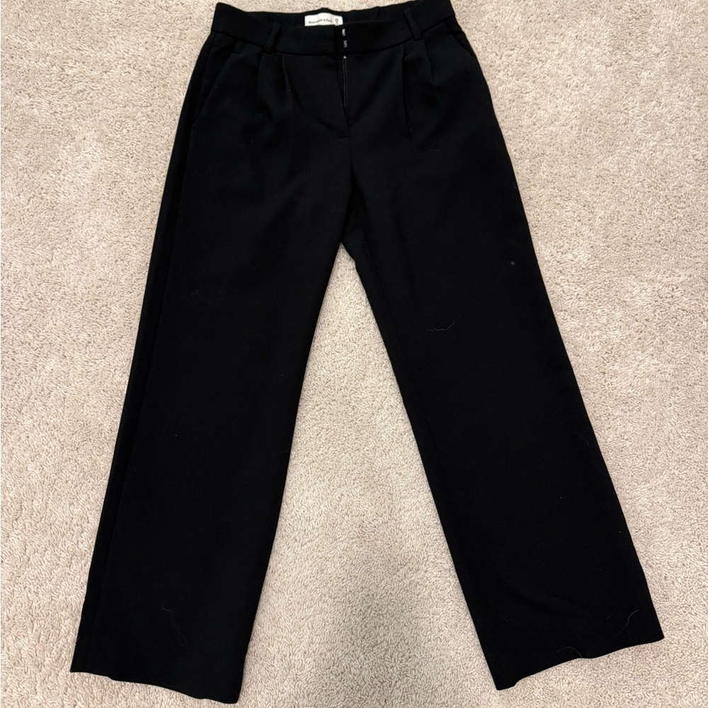 Abercrombie Tailored Wide-Leg Trousers